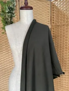 スウェット生地　カーキ186✖️5.5m➕おまけ