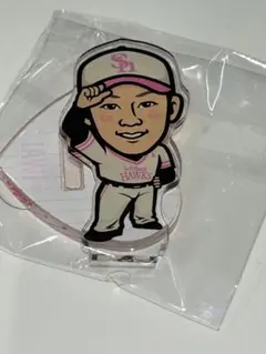 山川穂高 若鷹ガチャ ピンクフルデー 缶バッジ - メルカリ
