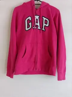 GAP フルジップパーカー ピンク