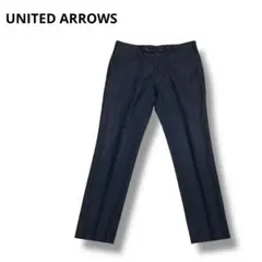 UNITED ARROWS ストライプ スラックス ネイビー52メンズのサムネイル