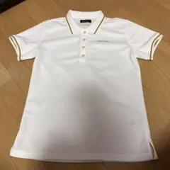 超美品レザレクション レディース ゴルフウェア ポロシャツ ホワイトのサムネイル