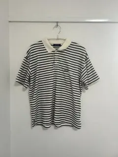 NAUTICA ボーダー 半袖ポロシャツのサムネイル