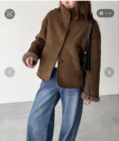 CANAL JEAN リバーシブルツートンジャケット