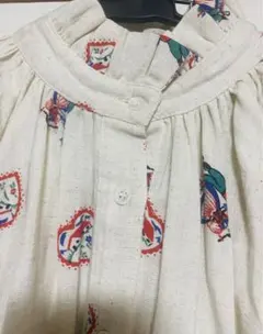 【古着・未着用】インド製／長袖シャツ／レディース