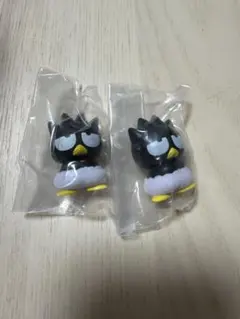 サンリオキャラクターズ かぼちゃパンツフィギュア ガチャ バッドばつ丸 2点