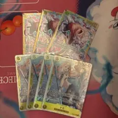 黄ルフィ 青黄ナミ 赤黄ボニー デッキパーツセット - メルカリ