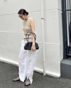【新品未使用】anuke Paperyarn Knit Tanktopのサムネイル