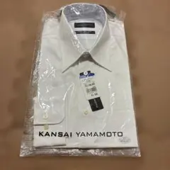 KANSAI YAMAMOTO 白 長袖ワイシャツ サイズ37