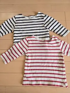 無印★80 長袖Tシャツ2枚セット