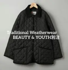 （未使用品）別注 トラディショナル ウェザーウェア WAVERLY ブラック