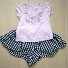 90cm マザウェイズ 半袖Tシャツ ピンクのサムネイル