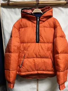 A BATHING APE フード付きダウンジャケット S オレンジのサムネイル