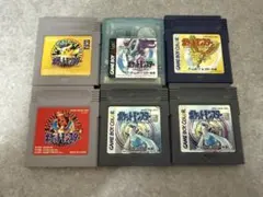 a*e様 ゲームボーイソフト ポケットモンスター クリスタル 金銀 ピカチュウ