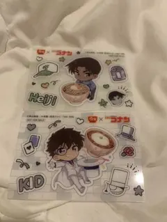 すき家×コナンコラボ 怪盗KID×服部平次