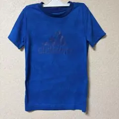 adidas アディダス Tシャツ 130サイズ ブルー