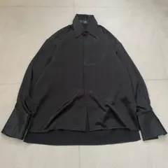 週末セール✨【美品】minsobi 長袖シャツ シルクライク モード ストリート