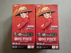 ONE PIECEカードゲーム 受け継がれる意志 2BOX テープカット - メルカリ