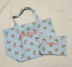 キャスキッドソン Cath Kidston 花柄トートバッグとポーチセット