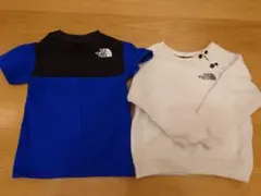 THE NORTH FACEキッズ トレーナー・半袖Tシャツセット 90サイズ