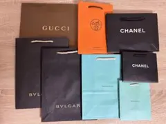 ハイブランド ショップ袋 紙袋 ショッパー
