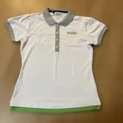 B品 アディダスゴルフ 白ポロシャツ Lサイズ