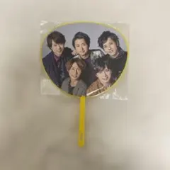 美品　Are You Happy? 嵐全員ミニうちわ　ARASHIグッズ