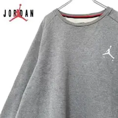 NE42さ@ AIR JORDAN ロゴ スウェット トレーナー XL