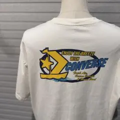 CONVERSE バックプリントTシャツ XL セイルロゴ 夏向け