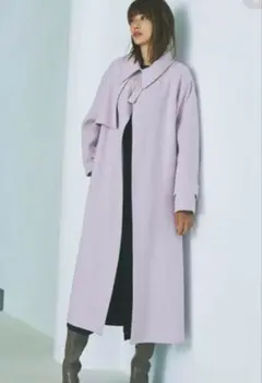 FRAYI.D ウールカシミアトレンチリバーコート