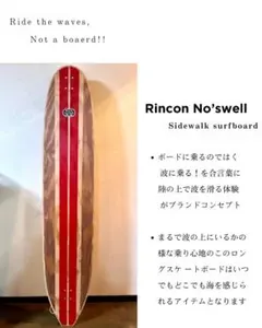 Rincon No'swell ロングスケートボード - メルカリ