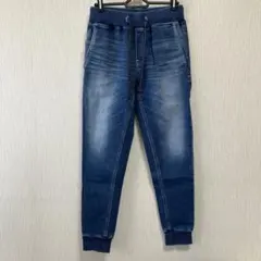 AZUL by MOUSSY ダークブルー ジョガーパンツ