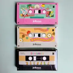 BTS　ダイナマイト　Jellymix ネイルシール3箱セット カセットテープ