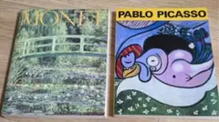 T MONET モネ展 PABLO PICASSO ビカソ展 図録2冊セットのサムネイル