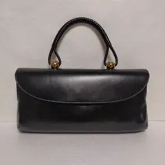 ✨極美品✨土屋鞄 ハンドバッグ ミニボストン オールレザー 肩掛け可 ブラック ✨極美品✨土屋鞄 ハンドバッグ ミニボストン オールレザー 肩掛け可