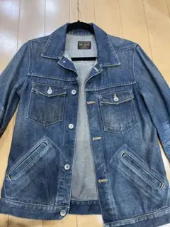 【新品タグ付】MR.OLIVE　メンズ　デニムジャケット　ブラック　M MR.OLIVE 「MR.OLIVE」 デニムジャケット SMALL ブラック メンズ