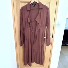 FOREVER21 トレンチコート レンガ色