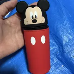 ミッキーマウス ペンケース 赤