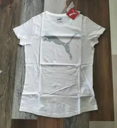 PUMA ホワイト Tシャツ XL 新品