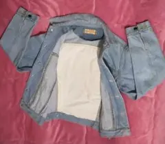 GジャンDIXIE SPORTS クロップドデニムジャケット