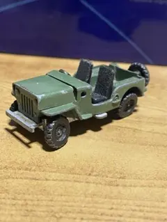 トミカ日本製ジャンク三菱ジープ　自衛隊(1009)