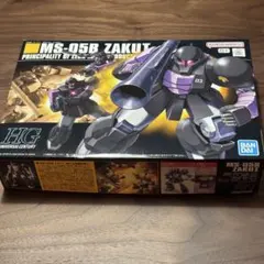 新品未組立 HGUC ザクI 黒い三連星仕様のサムネイル