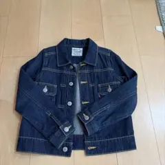 Breeze ダークブルー デニムジャケット 130cm