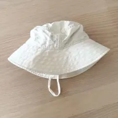 【美品】ユニクロ ベビー帽子 ハット S/Mサイズ 45-49cm