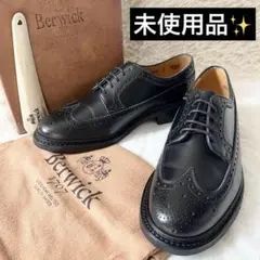 未使用✨Berwick バーウィック　ビジネスシューズ 4550 ウイングチップのサムネイル
