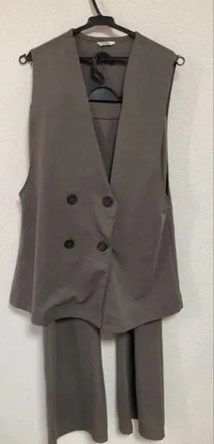 ジレ セットアップ