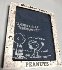 PEANUTS スヌーピー デニム風ショルダーポーチ　新品未使用