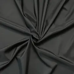 1239　裏地生地 　純黒　生地巾 123 cm X 100 cm