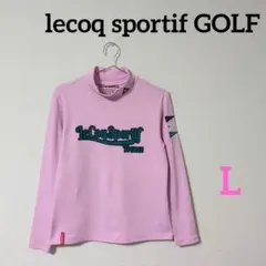 lecoq sportif　ルコック　レディース　ゴルフウェア　長袖　ピンク　Ｌ