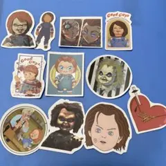 チャッキー ステッカー 10枚セット