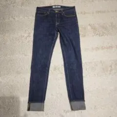 サイズ27　Skinny Fit ダークブルー スキニーデニム